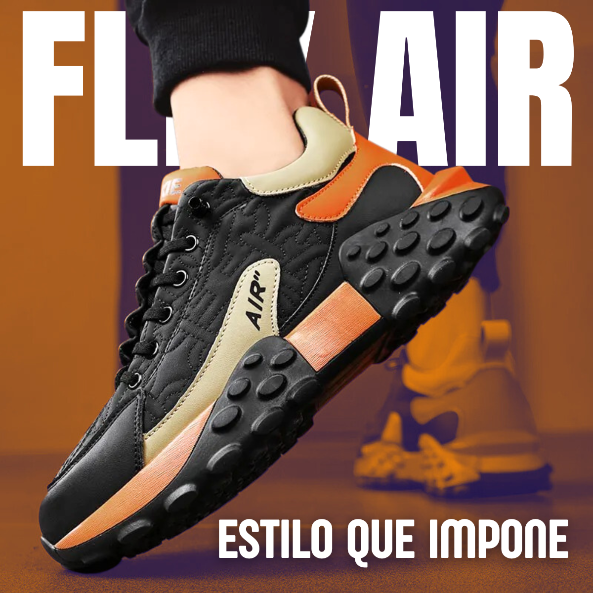 AirPro™ – Tenis urbanos con agarre de alto impacto